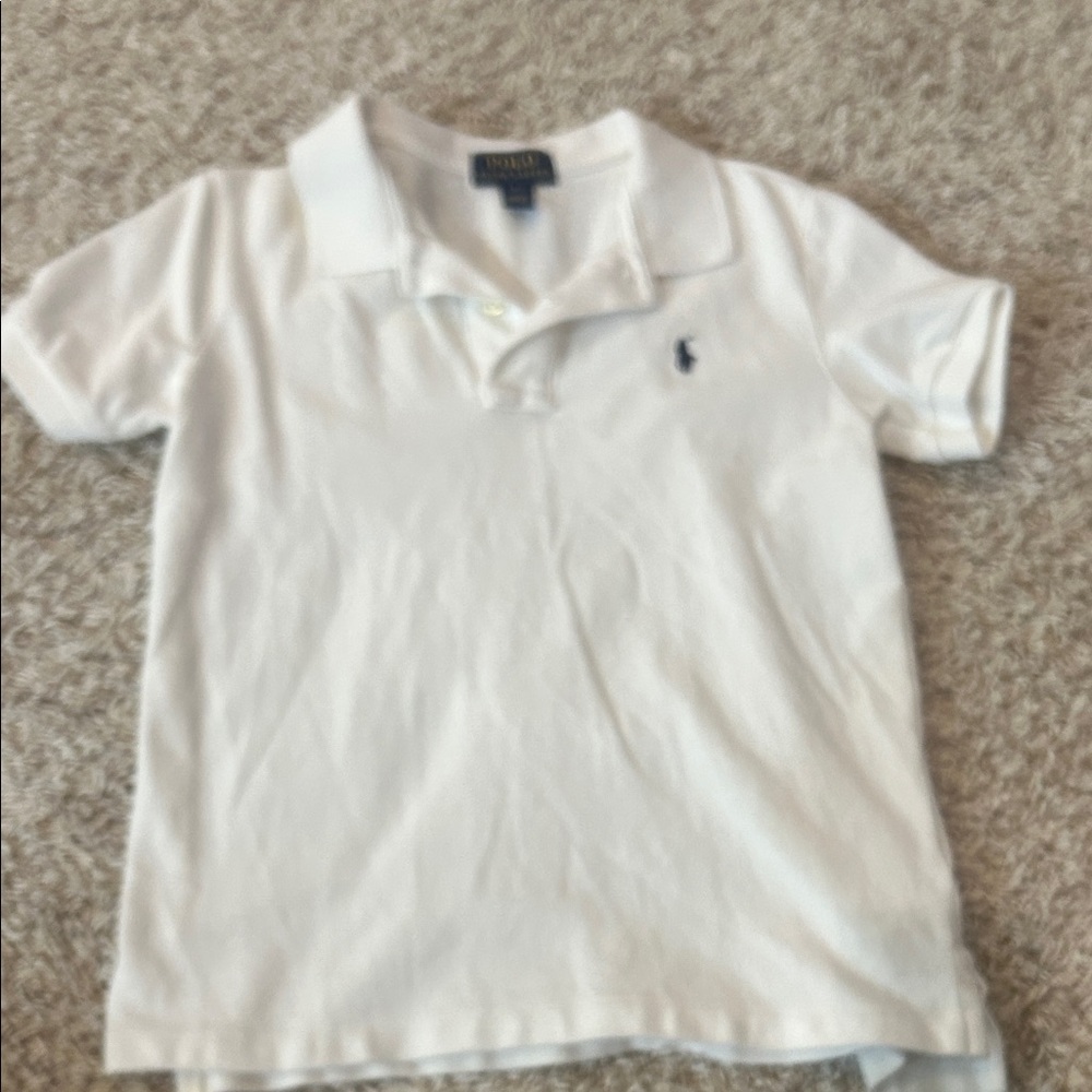 Polo by Ralph Lauren Kids White Polo Shirt